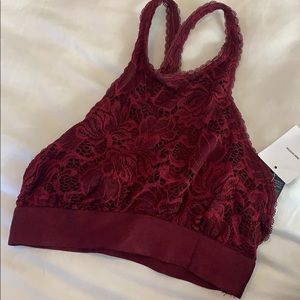 NWT✨ UO Lacey Halter Racerback Bra Top
